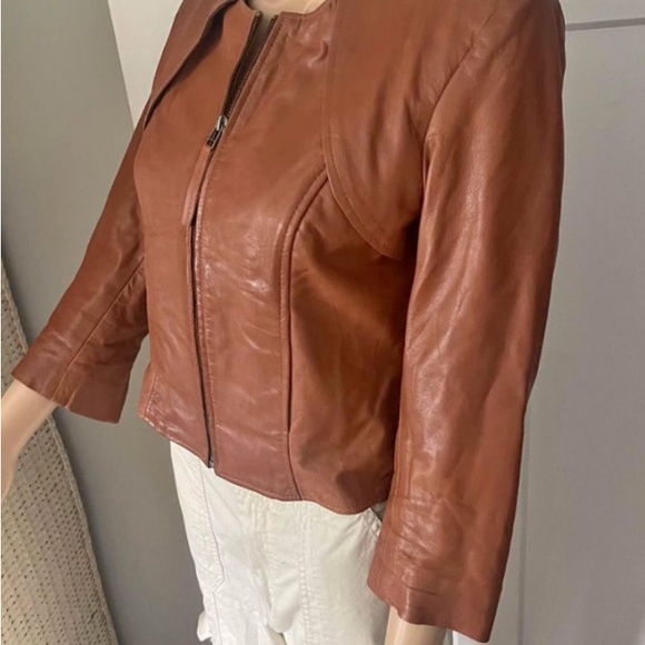 BanoeeMee Leather jacket size xs - Picture 1 of 9